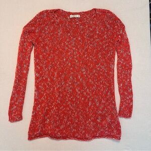 Abercrombie & Fitch Orange Tone Loose Knitted Sweater Pullover Tunic XS/S